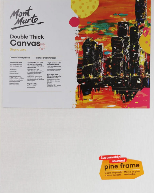 Mont Marte Double Thick Canvas Signature