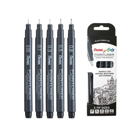 Pentel Pointliner Set
