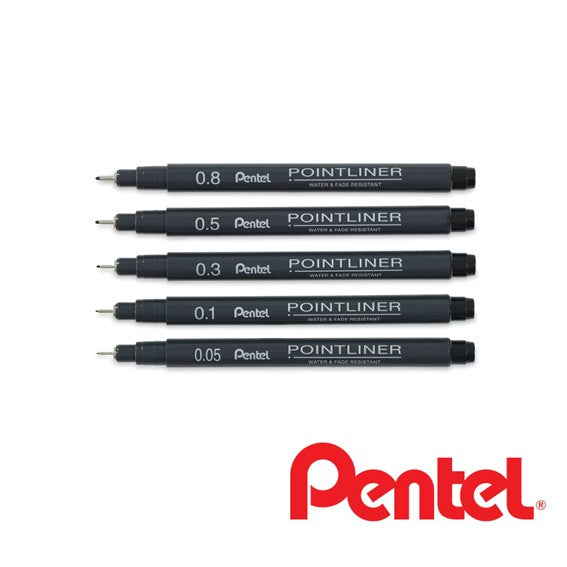 Pentel Pointliner Set